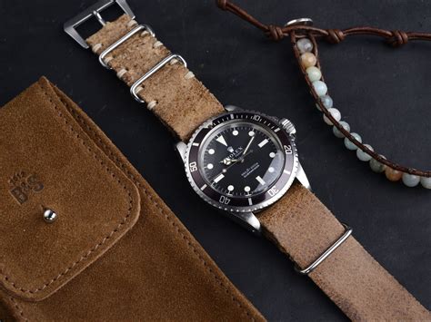 rolex nato strap leather